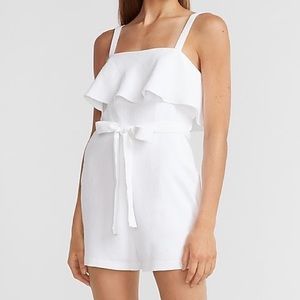 Cute White romper dress